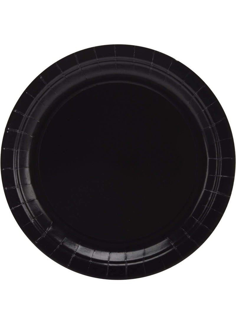 CREATIVE CONVERTING Creative Converting Touch of Color Dinner Plate 9 Black Velvet 
