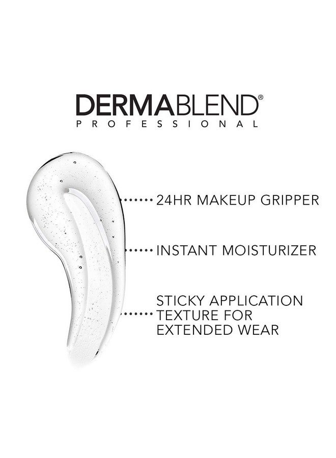 Dermablend Insta-Grip Jelly Primer Face Makeup, Silicone-Free Face Primer for Dry Skin, Pore Minimizing with 24HR Wear, 1.0 Fl oz - Image 2