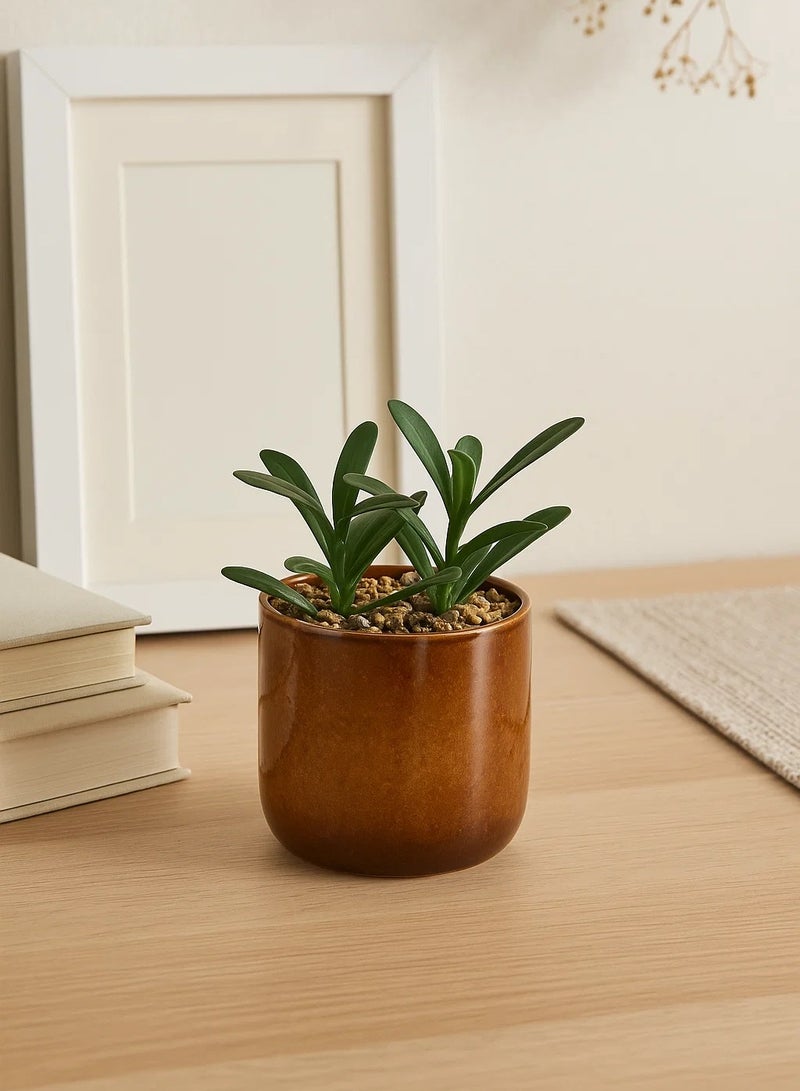 لوفت وعاء نبات،D9XH16CMS،أخضر،سيراميك-193798A - Image 2