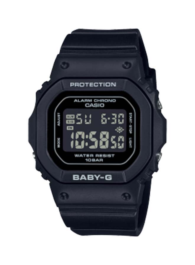 ساعة يد رقمية مربعة الشكل من الراتينج BGD-565U-1DR - 37 مم