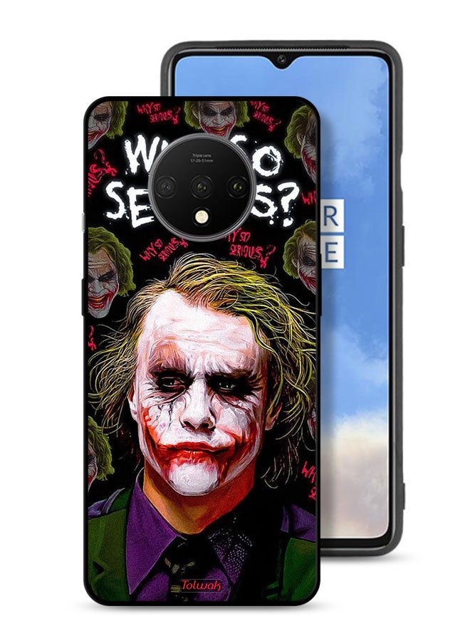 Tolwak OnePlus 7T Protective Case Cover Why So Serious - Image 1
