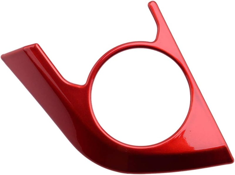 DEMULAX Red Steering Wheel Button Frame Cover for Toyota Camry - Image 4