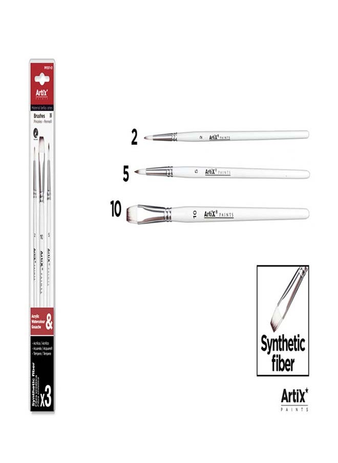 Artix Synthetic Fiber Paint Brushes 