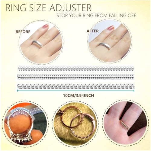 EJOQSON Ring Sizer Measuring Tool Ring Sizing Kit Ring Size Measurer Metal Jewelry Ring Mandrel and Mallet Finger Ring Shaper to Fix Bent Rings Fixer Reshaper Tool (10-Ring Size Shaper Tool) - Image 5