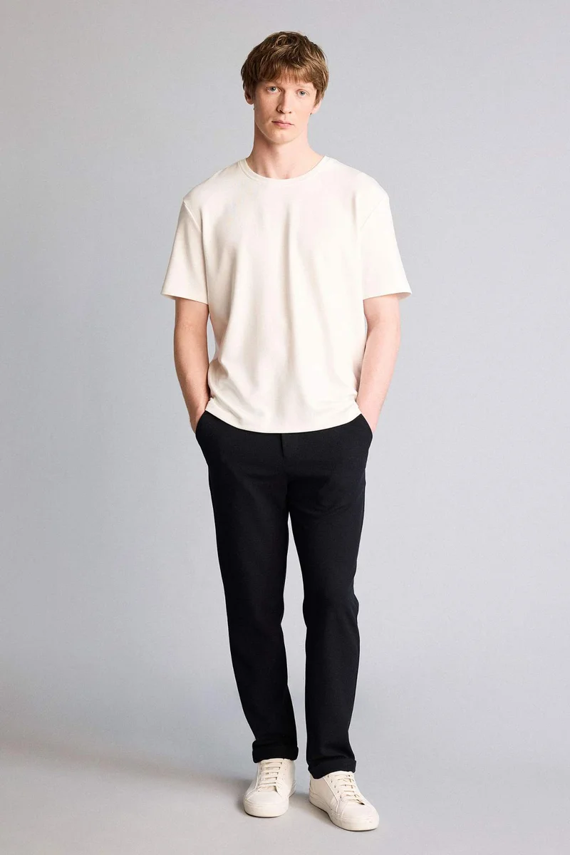ديفاكتو Crew Neck Short Sleeve T-Shirt