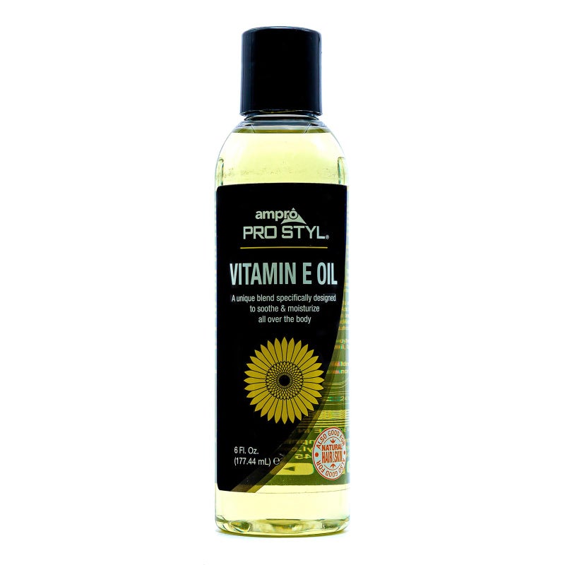 AmPro Pro Styl Vitamin E Oil - Ideal for Dry Hair and Skin - Helps Revive Tired, Damaged Tresses - Promotes Strong Nails - Soothes and Restores Moisture Levels for Overall Epidermis Health - 6 oz - Image 5