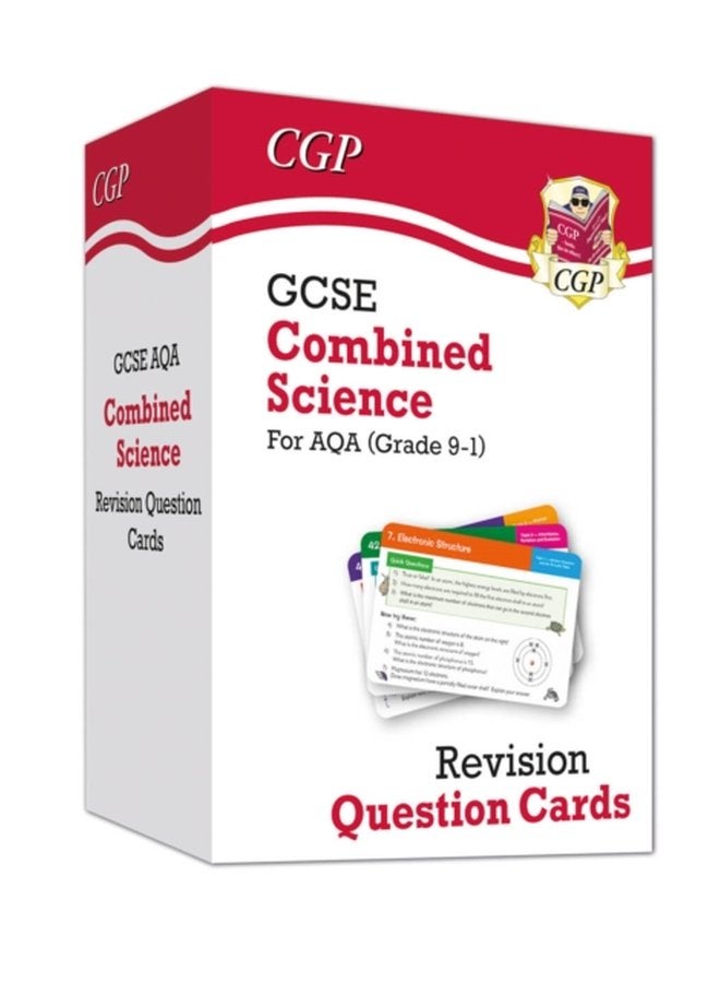GCSE Combined Science AQA Revision Question Cards All in one Biology Chemistry Physics - Hardback