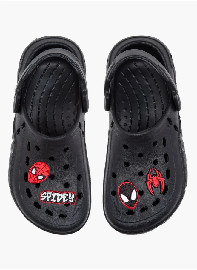 مارفل Spider-Man Applique Clogs with Backstrap
