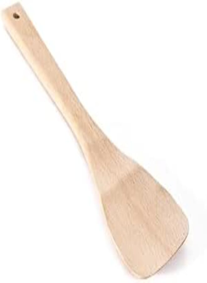 Migo's Wood Spatula, Large, Beige