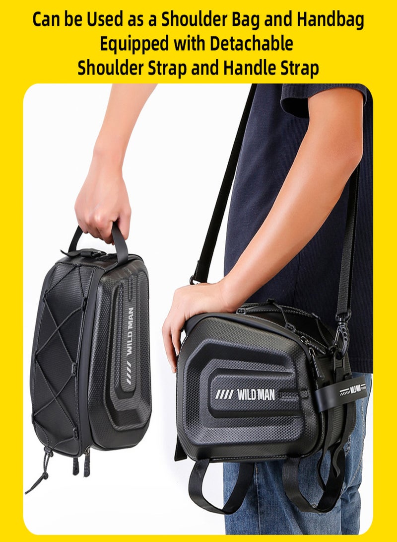 WILD MAN Bicycle Bag Multipurpose Design Mountain Bike Bag Ebike Battery Bag Rear Rack Storage Bike Trunk Bag for Bicycles Ebikes Bag Accessories - Image 5