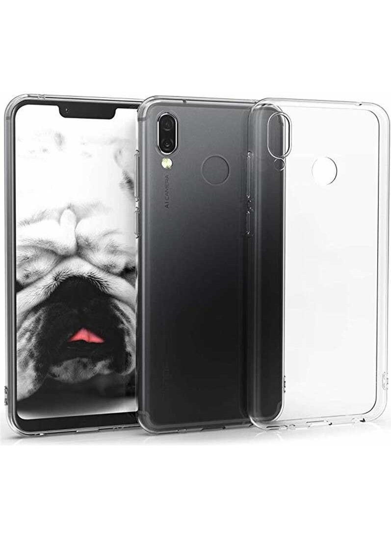 Nevarium - Huawei Honor Play Case Transparent Silicone Luxury - Image 1