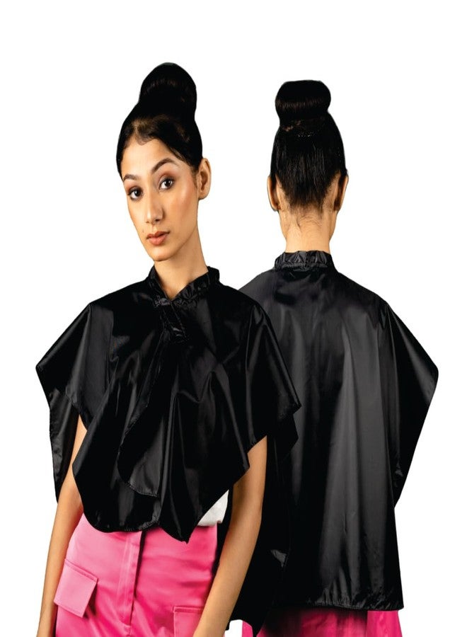 UD Professional Water Resistant Hair Coloring & Shampoo Cape for Hairdresser- 1Pc | Durable Polyester Salon Cape, Protective Hair Dye & Shampoo Sheet, Comfortable Fit, Easy to Clean (SKU: CS-602) - Image 2