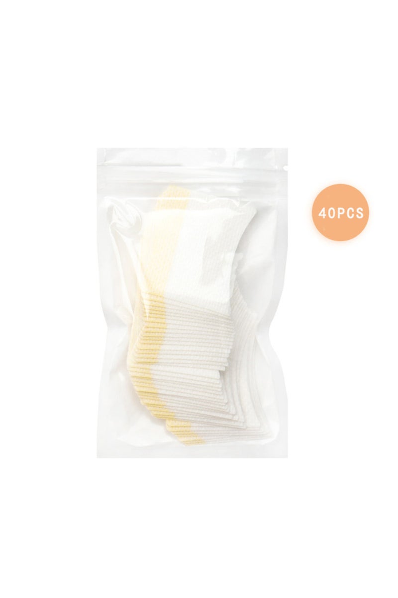 إيروريكس 40 قطعة من لاصقات قطنية للاستخدام مرة واحدة لإزالة الرموش الصناعية