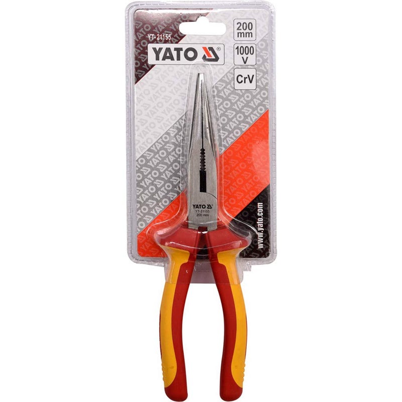 Yato 8Inch Isulated Long Nose Pliers Power Tools Industrial Tools - Image 3