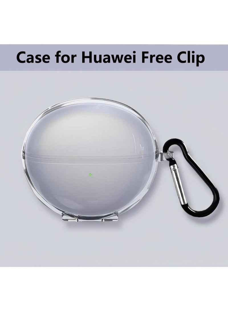 TPU Transparent ShockProof Protective Case for Huawei Free Clip with Hook - Image 1