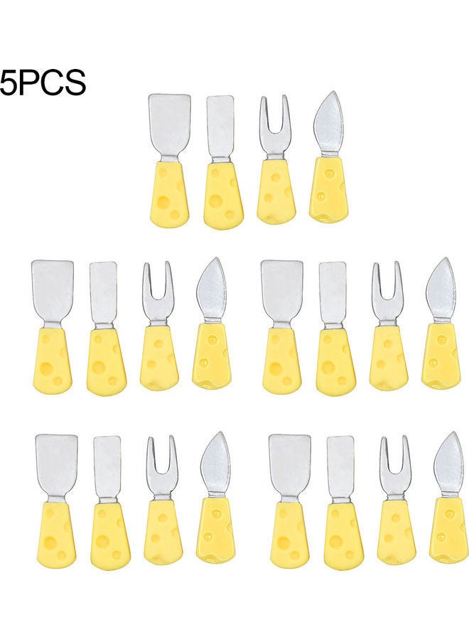 NIBEMINENT Set Of 5 Miniature Tableware Fork Toys - Image 1