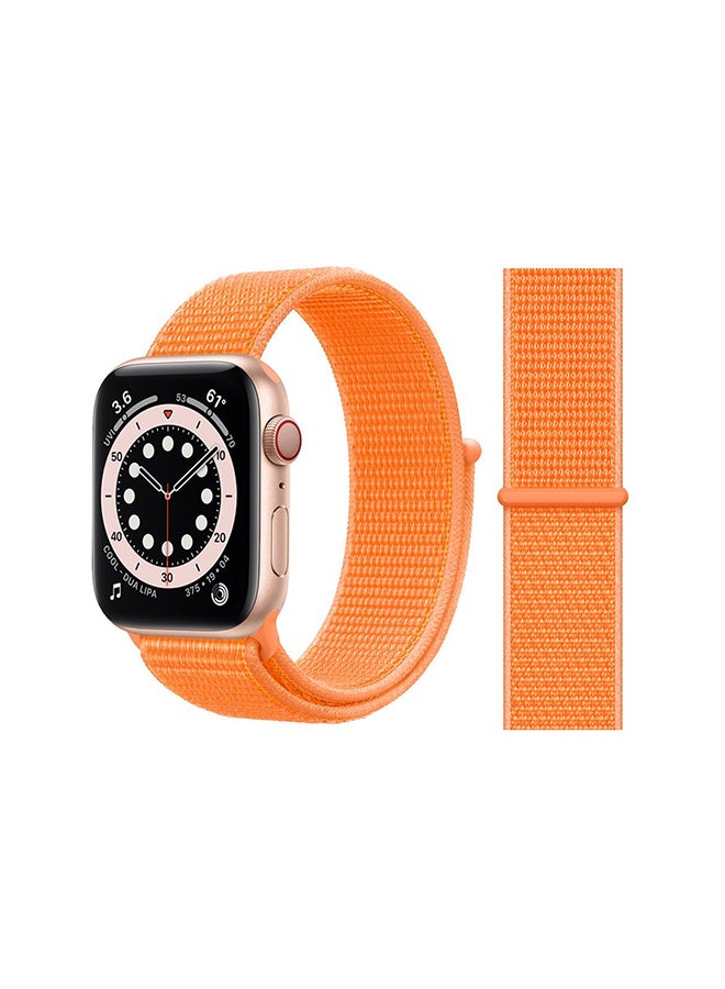 Perfii Replacement Band For Apple Watch Series 6/SE/5/4/3/2/1 Papaya