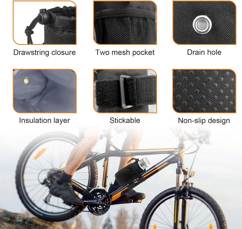 Ohleats Bike Cup Holder with Mesh Pocket - Image 3