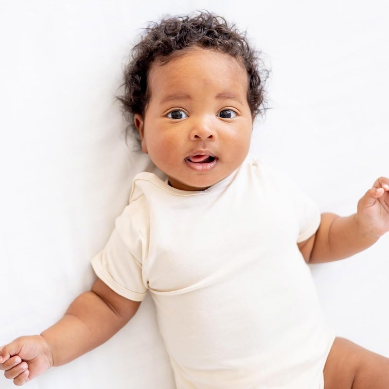Butterblu Avery 5-Pack Short Sleeve Bodysuits​ 100% Organic Cotton for Baby Boys​ & Girls - Image 4