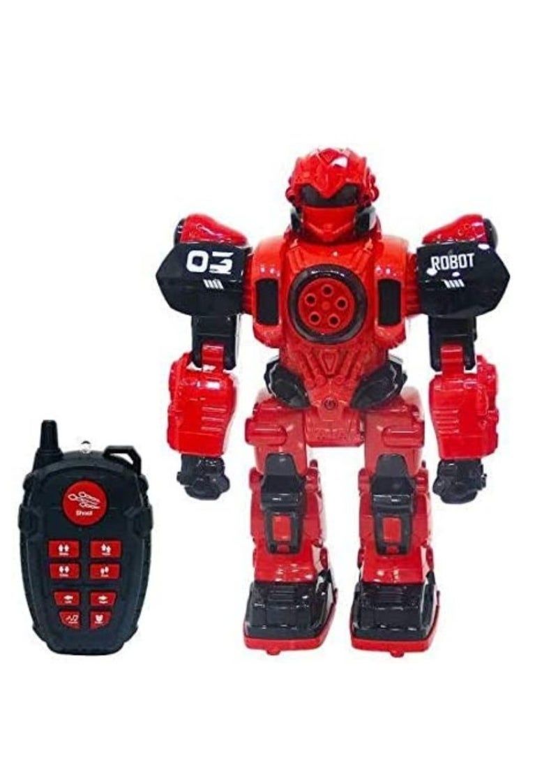 Planet Warrior Radio Control Robot with Sound and Light 34 cm - No:601A  - Image 1
