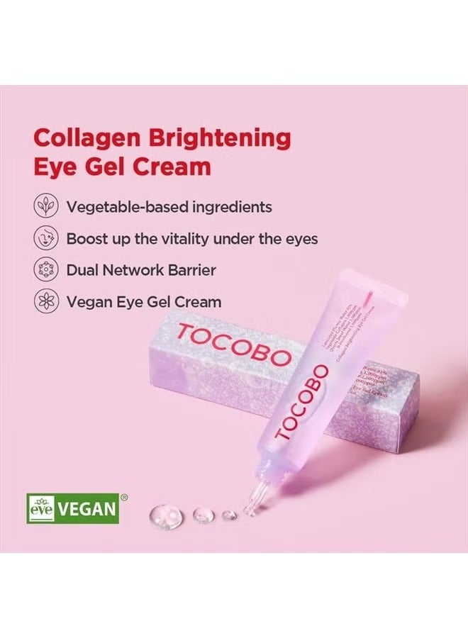توكوبو كريم هلام الكولاجين المشرق للعيون. ماء الكوارتز، مستخلص ماء اللافندر، العناية المشرقة للعيون، رفع العيون. نباتي 1 أوقية / 30 مل - Image 3