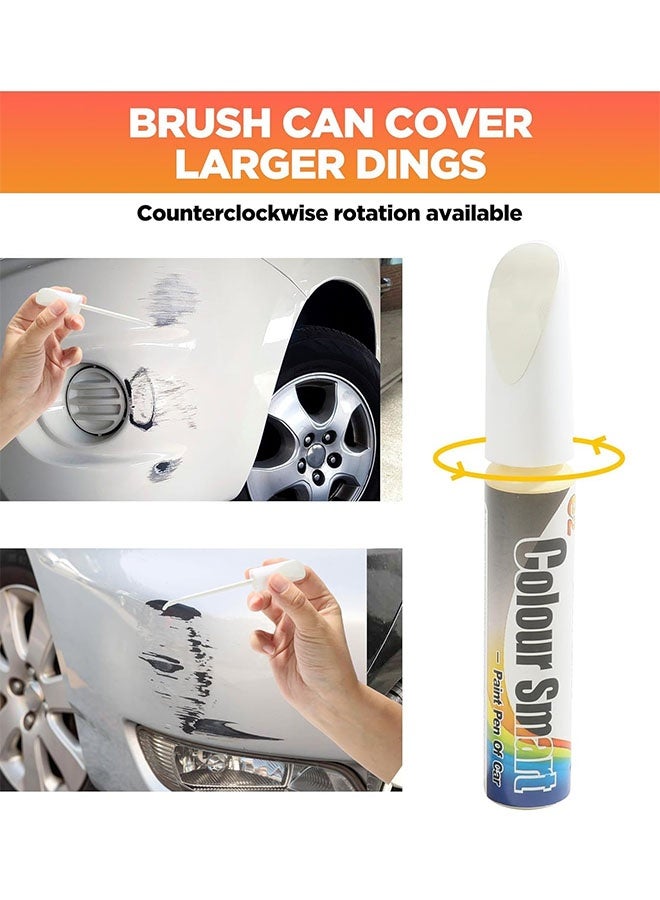 Car Scratch Remover Pen, Paint Touch Up Pen for Cars, Quick Dry Formula to Repair Scratches and Chips, Scratch Repair for White Vehicle Colors, Automotive Car Remover Scratch Repair Paint Pen - Image 4