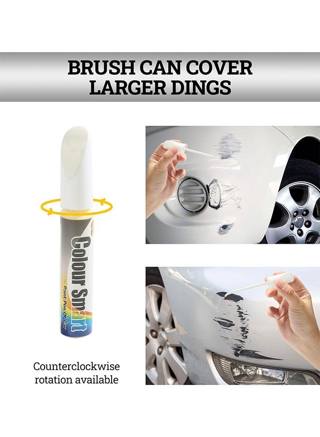 Car Scratch Remover Pen, Paint Touch Up Pen for Cars, Quick Dry Formula to Repair Scratches and Chips, Scratch Repair for White Vehicle Colors, Automotive Car Remover Scratch Repair Paint Pen - Image 2