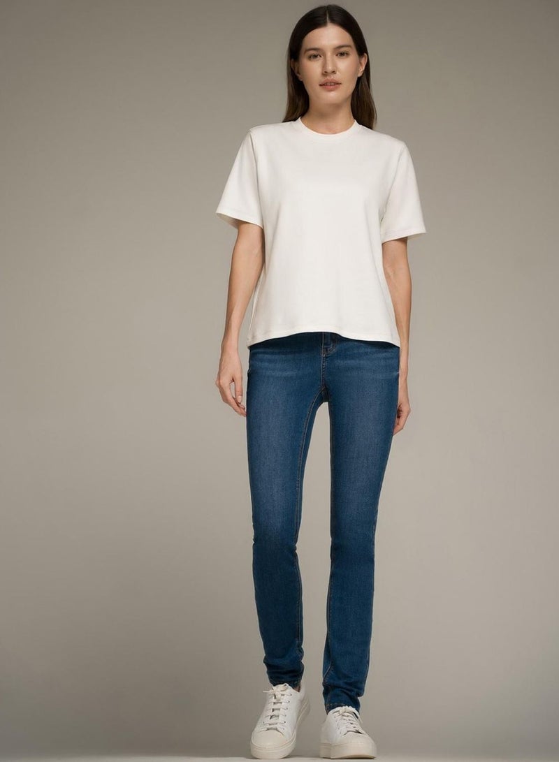 GIORDANO Women’s High-Waist Skinny Fit Ultra Stretch Jeans - Image 2