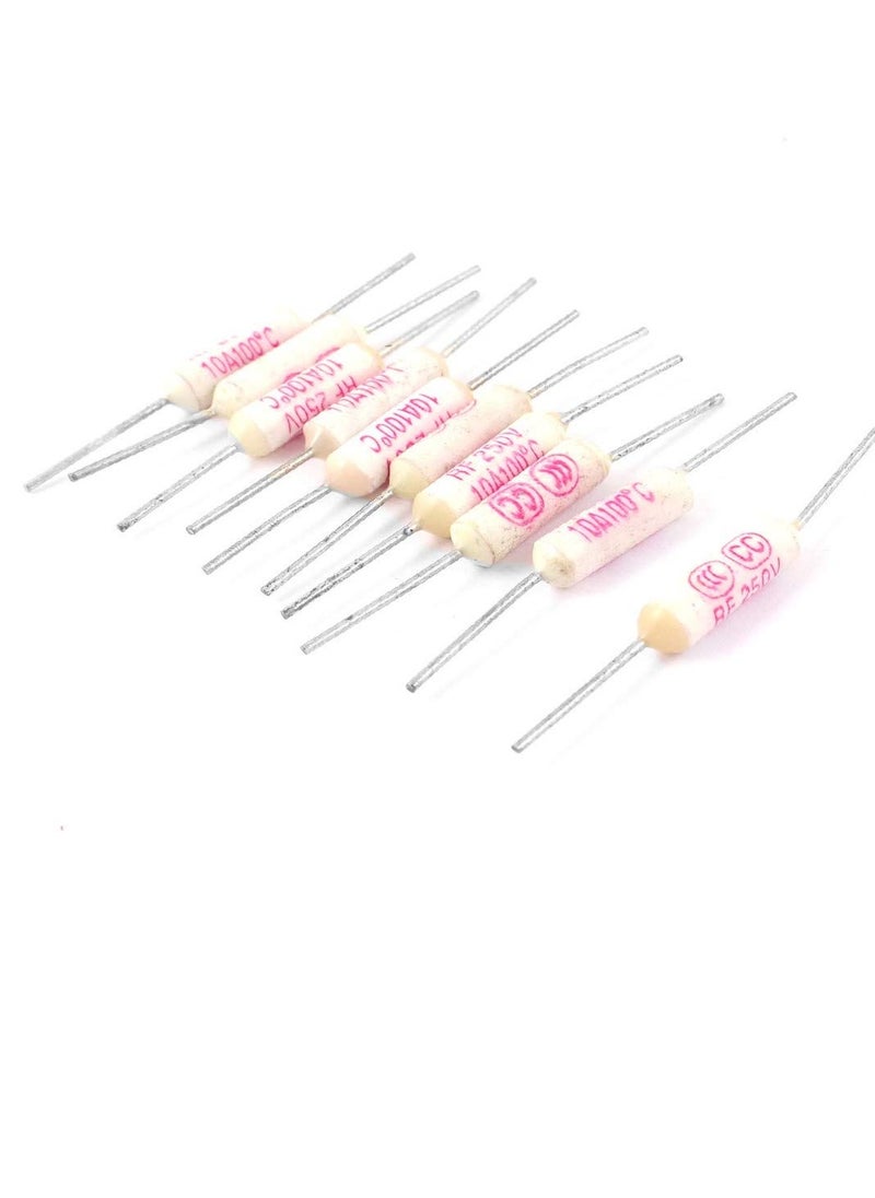 Generic Standard Thermal Fuse 100°C 250v 10A PACK OF 10 
