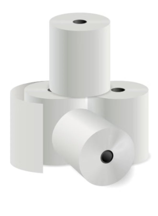 Terabyte 5-Piece Thermal Paper 80X80 size Receipt Rolls Set - Image 2