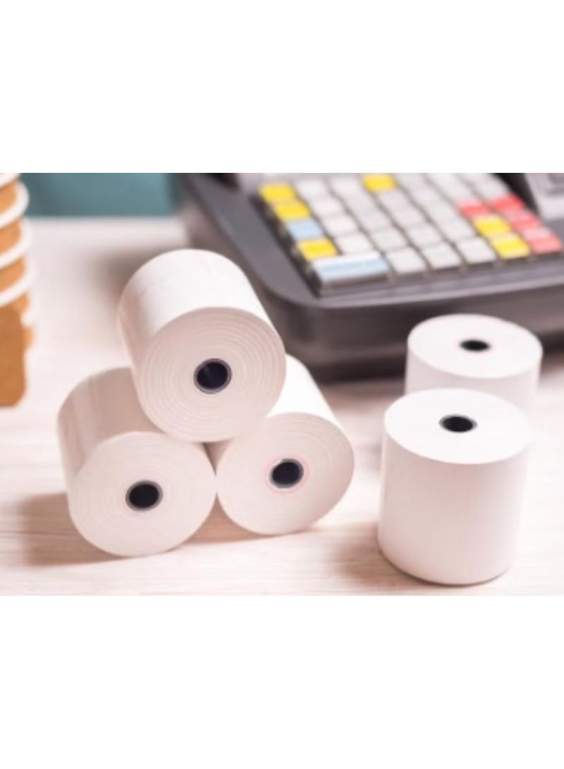 Terabyte 5-Piece Thermal Paper 80X80 size Receipt Rolls Set - Image 3