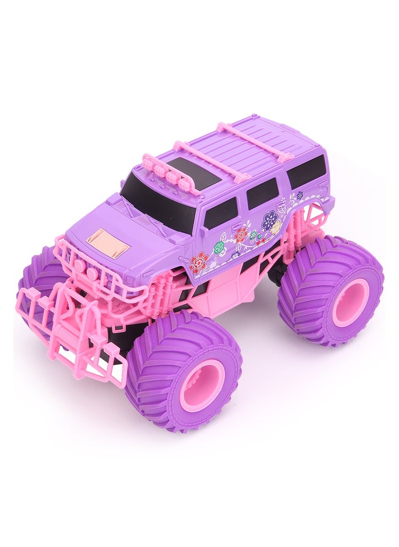 All-terrain pink wireless remote control big foot climbing Hummer car  - Image 1