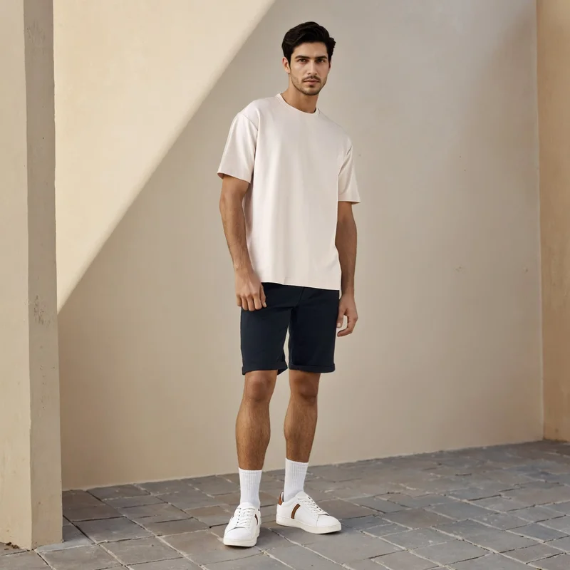 سبلاش فيڤ Relaxed Fit Drop Shoulder T-shirt