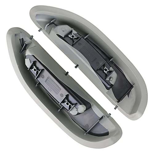 APPERFiT Door Armrest Pull Handle Cover 12376629 12376630 Pewter/Gray for Interior Door Panel Compatible with 1996-2002 Chevrolet Chevy Express GMC Savana Van 1500 2500 3500 - Image 4