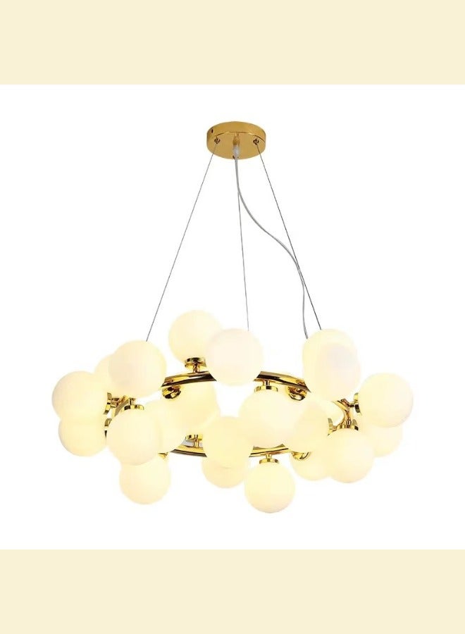 MAAC HOME MAAC Home Lily – Modern Dining ChandelierModern Decorative Stylish Elegant Contemporary Minimalist Chandelier for Home Decor and Illumination, Energy Efficient 