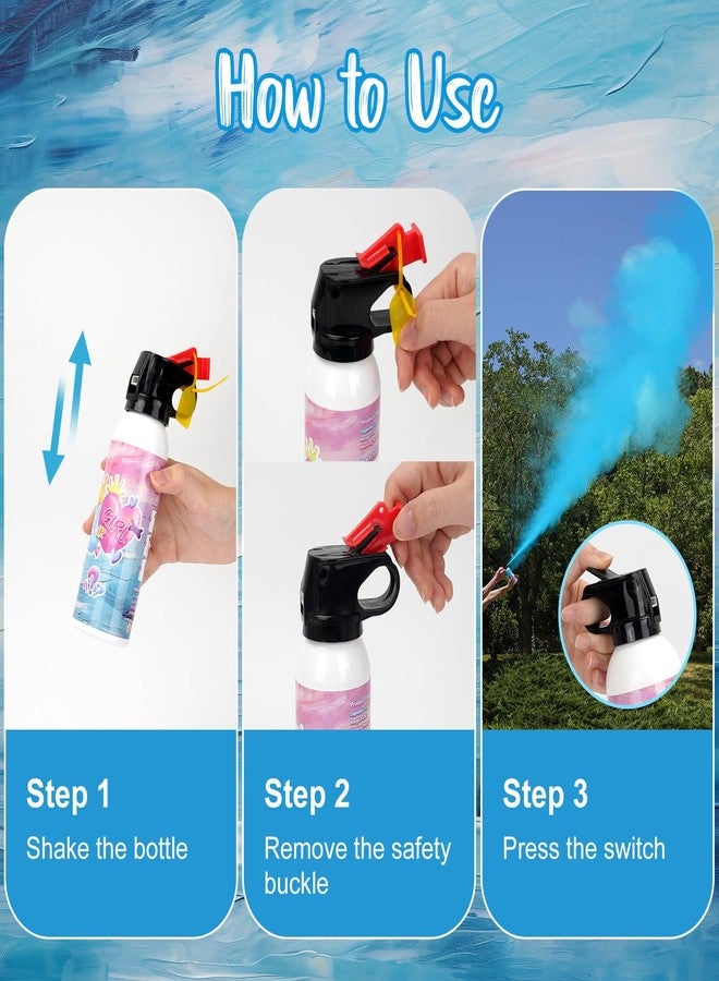 WITOROR Gender Reveal Fire Extinguisher, 2 Pack Gender Reveal Ideas Gender Reveal Party Decorations Baby Girl Boy Reveal Party Ideas Gender Reveal Decor (Blue, Small) - Image 4