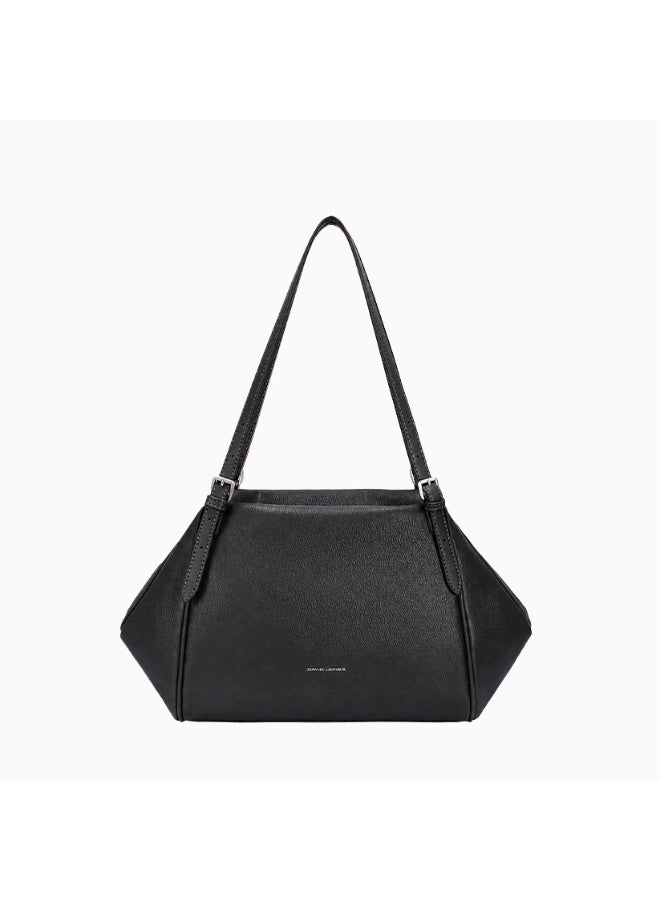 David Jones trapzoid design Shoulder bag from Paris CM7751 | eceryday, work and meeting shoulder bag with Adjustable strap| Handbag for all women made from faux leather