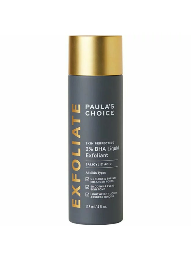 PAULA'S CHOICE Skin Perfecting 2% Bha Liquid Salicylic Acid Exfoliant for Blackheads and Enlarged Pores - 4oz - Image 1