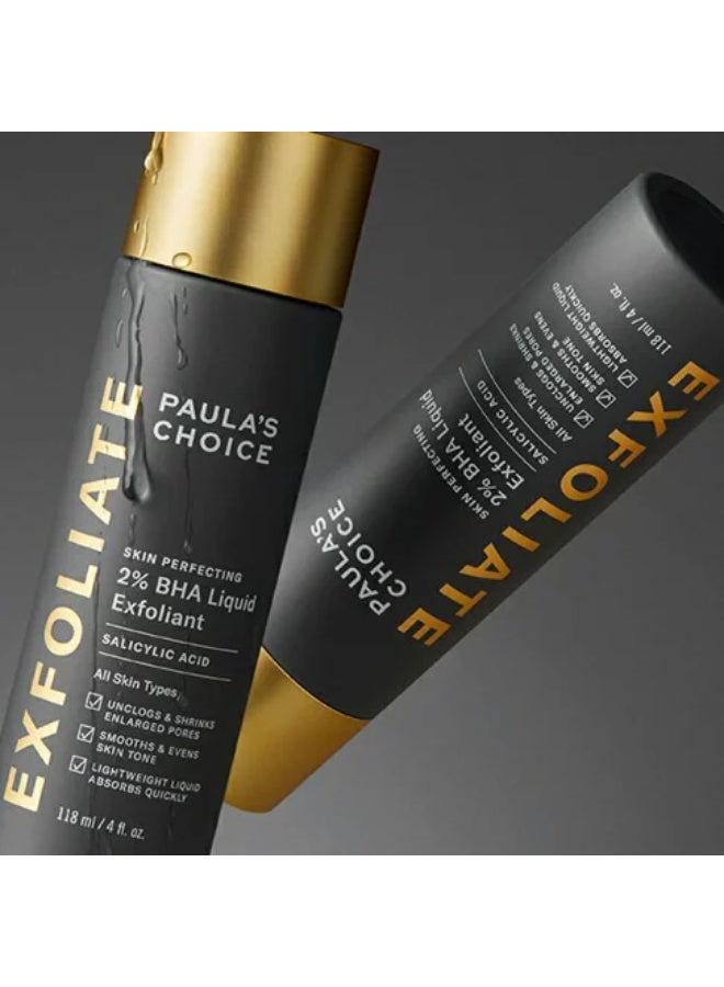PAULA'S CHOICE Skin Perfecting 2% Bha Liquid Salicylic Acid Exfoliant for Blackheads and Enlarged Pores - 4oz - Image 3