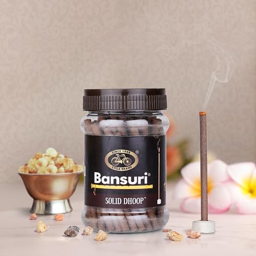 Cycle Pure Bansuri Bambooless Dhoop Sticks for Pooja | 100g Each, Pack of 4 | Chandan, Guggal, Loban, Rose Fragrances | Handcrafted Dhoop Batti for Pooja, Meditation, and Daily Use - Image 5