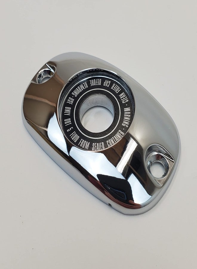 Billet Proof Designs Rear Brake Master Cylinder Chrome Cover for 1999-2004 Harley Electra Glide, Road Glide, Road King Touring Models & 1999-2005 Harley Softail Models HD# 45057-99 - Image 5