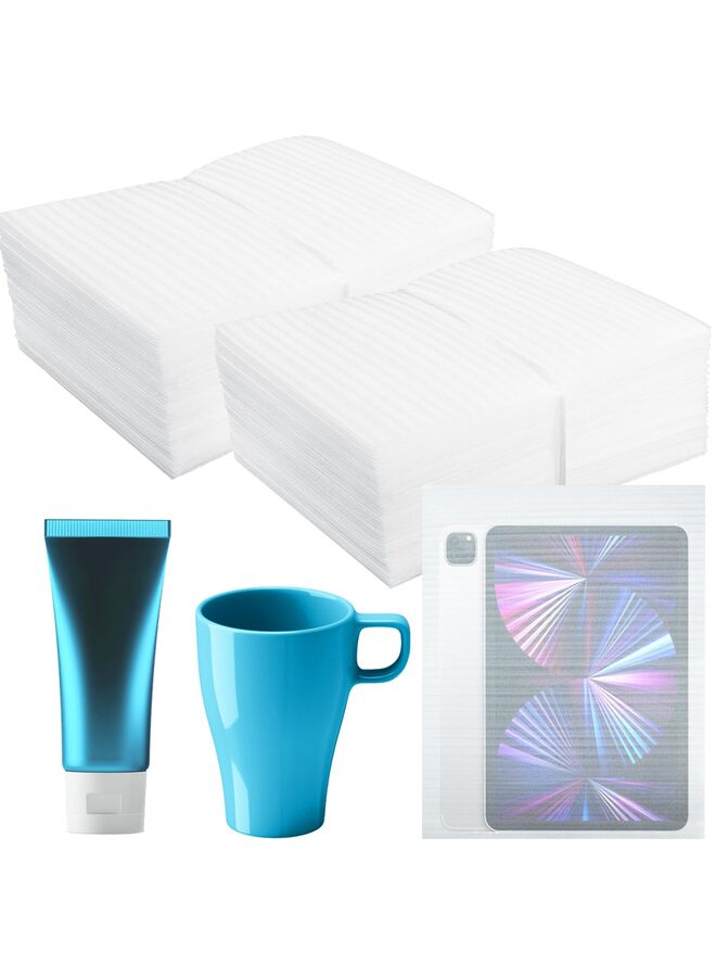 100 Pack Foam Pouches for Packing Dishes – Cushion Foam Sleeves for Moving, Plate & Glass Protector, Dish Packing Supplies, Durable Sheets for Safe Transport(8x12x0.04 inch) - Image 1