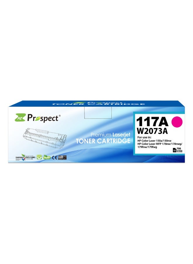 Prospect Toner 117A W2073 Magenta Laser Compatible with HP 117A W2073 for HP laser Color Printer HP Color Laser 150a 150nw  MFP 178nw 178nwg 179fnw 179fwg ( Magenta ) - Image 4