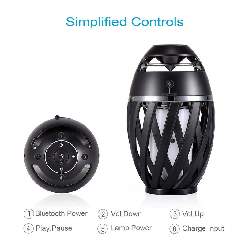 DiKaou Gifts for Men, Him, Outdoor Bluetooth Speaker, Unique Gifts for Men Him Dad, Wireless Speaker Waterproof with Torch Light, BT5.0 with HD Audio and Enhance Bass, Birthdays Gifts for Men Her Women - Image 5