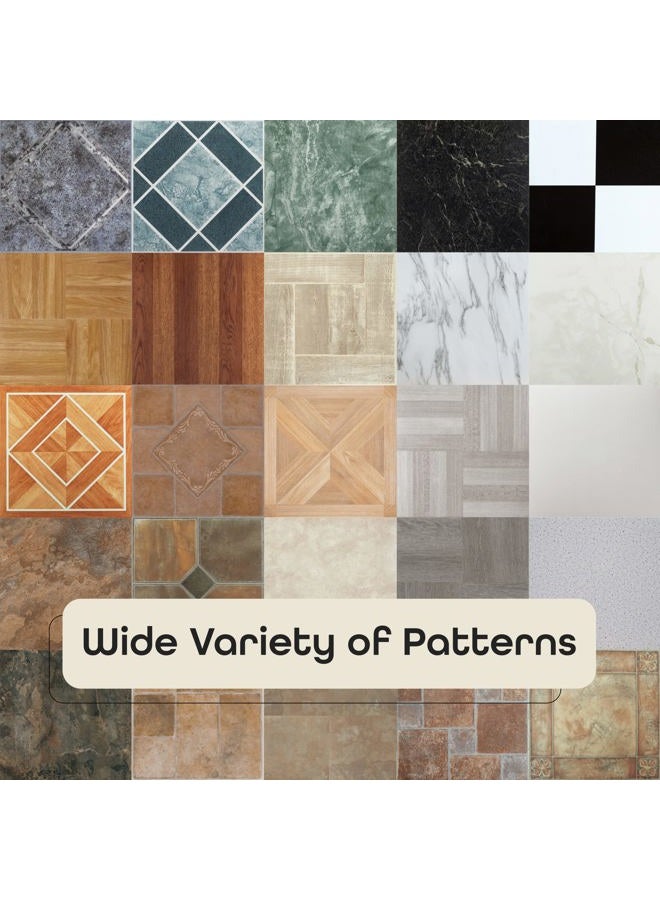 Achim Home Furnishings Nexus Self Adhesive 12-Inch Vinyl Floor Tiles, 20 Tiles - 12" x 12", Mosaic Slate Pattern - Peel & Stick, DIY Flooring for Kitchen, Dining Room, Bedrooms & Bathrooms by Decor - Image 5