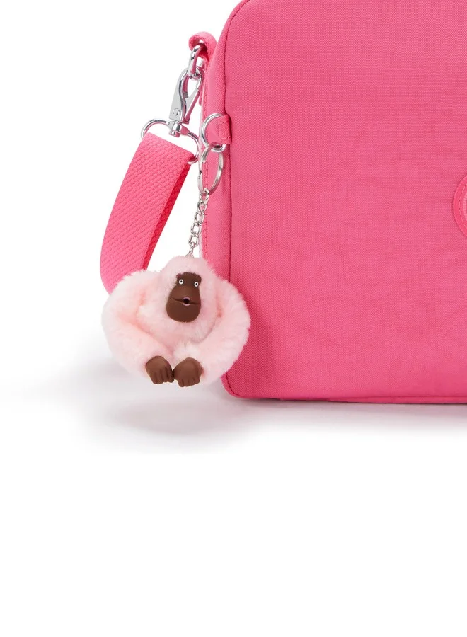 kipling Miyo Happy Pink C Large Lunch Bag With Trolley Sleeve