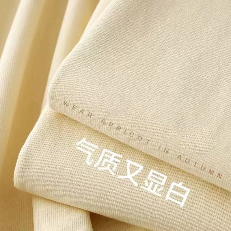 Good quality cotton! 250g Heavy Cotton White Short-sleeved T-shirt Xinjiang Cotton Soft Waxy Skin-friendly Loose Simple Top - Image 3