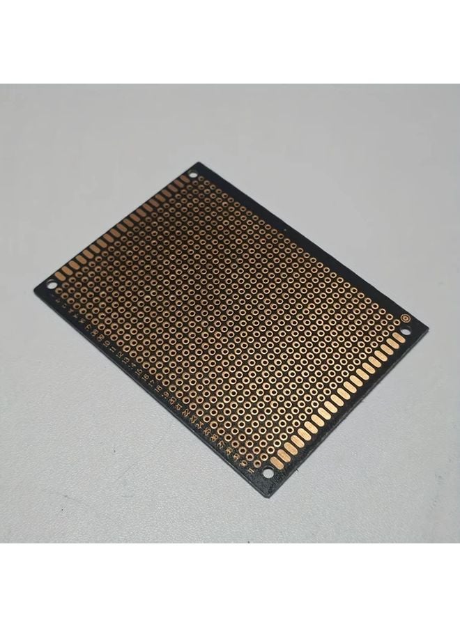 لوحة دائرة الباكليت المثقبة العالمية، سوداء، أحادية الجانب، مقاس 2.76 × 3.54 بوصة - Image 1