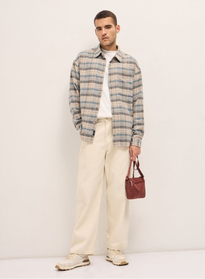 THE BEAR HOUSE Men's Shirt for Casual and Formal Wear | Classic Button-Down Style for Office, Daily Use, Travel, Events & All-Season Outfits | Versatile & Stylish Wardrobe Essential for Every Occasion - Image 5