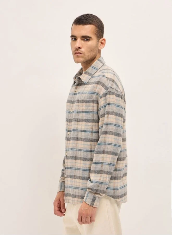THE BEAR HOUSE Men's Shirt for Casual and Formal Wear | Classic Button-Down Style for Office, Daily Use, Travel, Events & All-Season Outfits | Versatile & Stylish Wardrobe Essential for Every Occasion